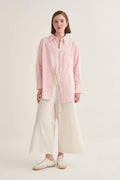 Pink organic cotton essential shirt