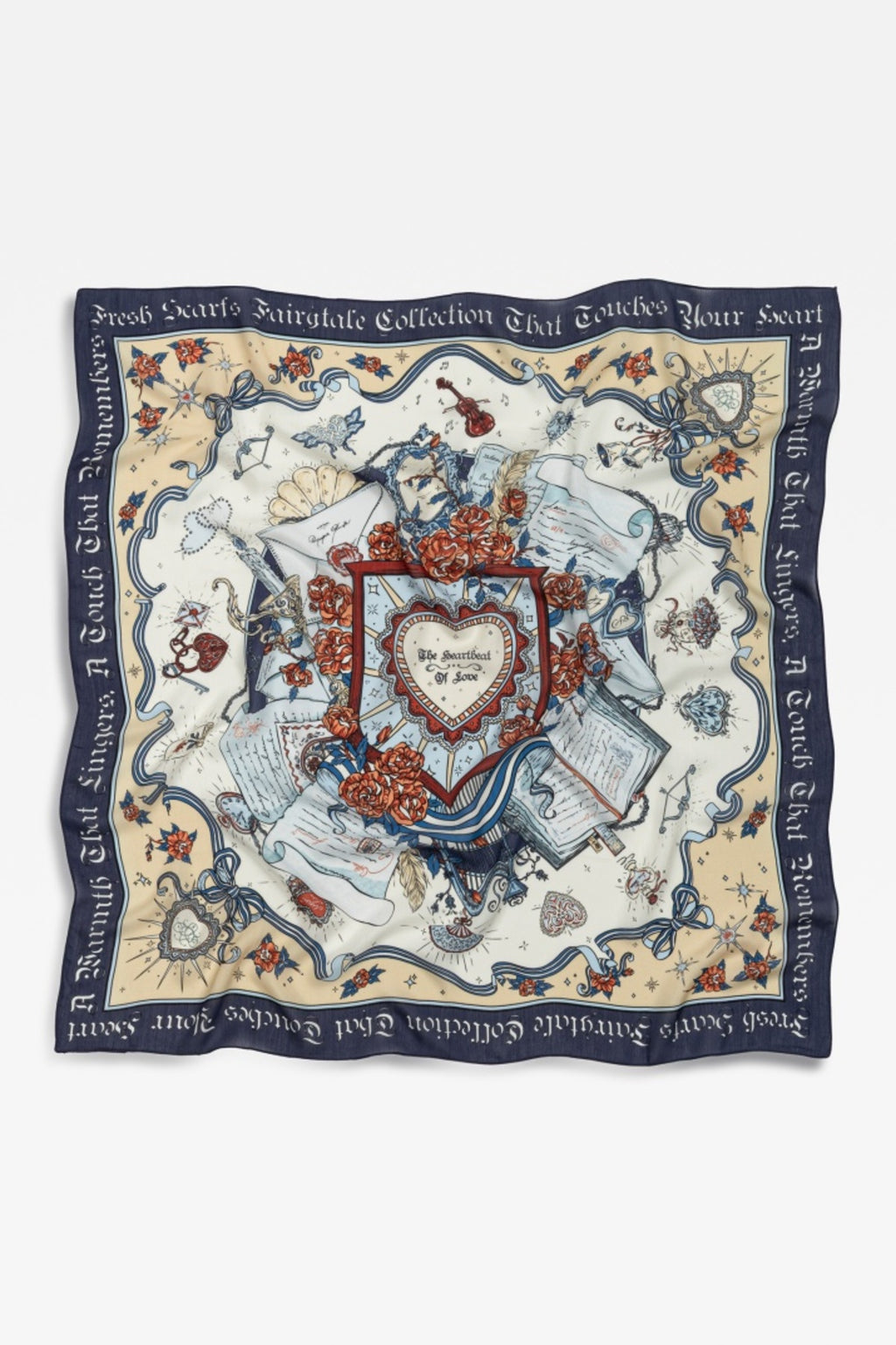 Midnight Blue Viscose Scarf
