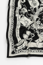Black Love Viscose Scarf