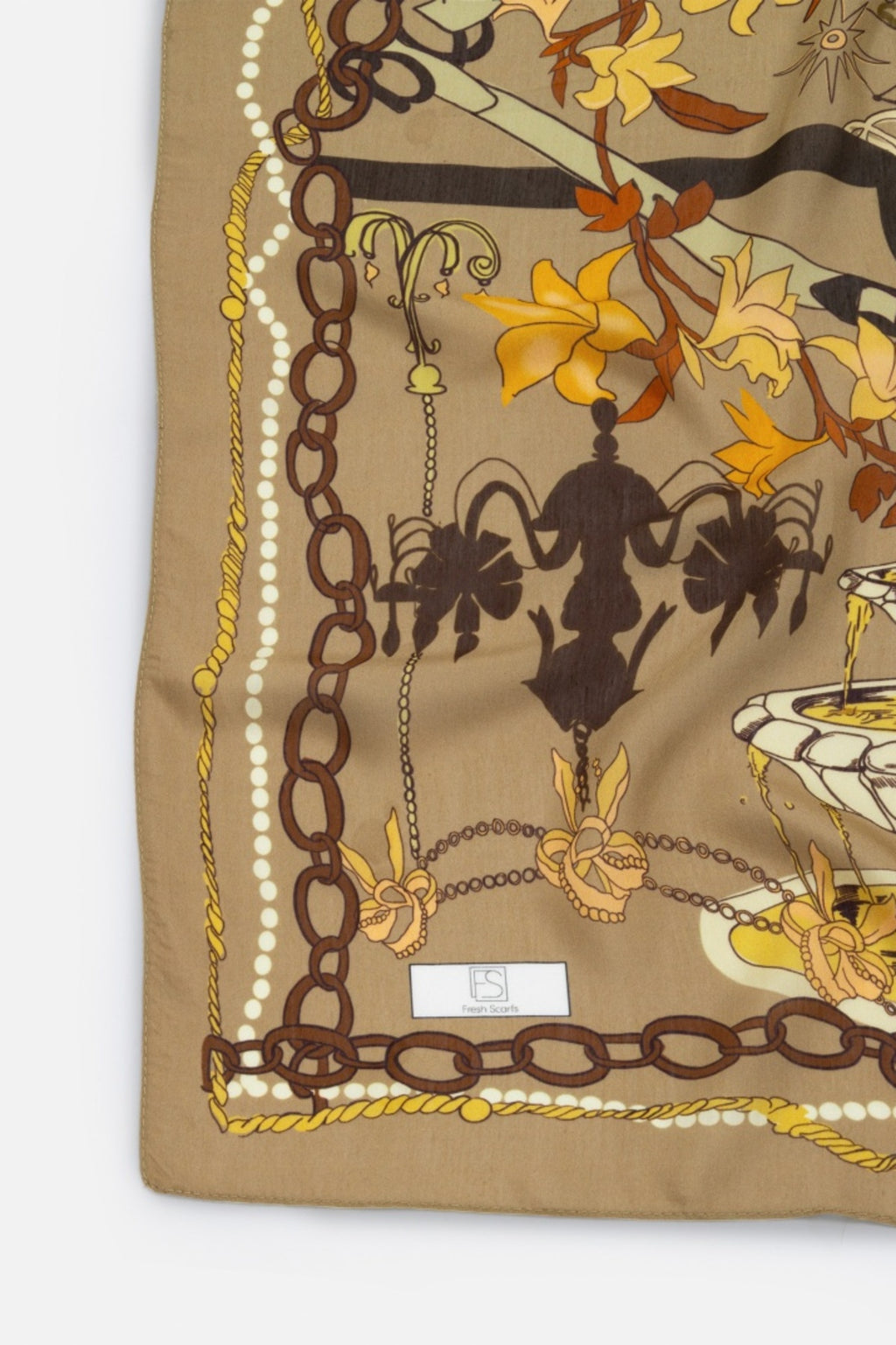 Toffeenut Viscose Scarf