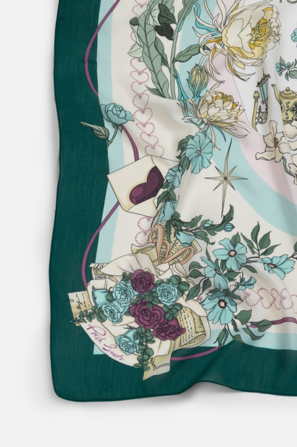 Lilac dream floss viscose scarf