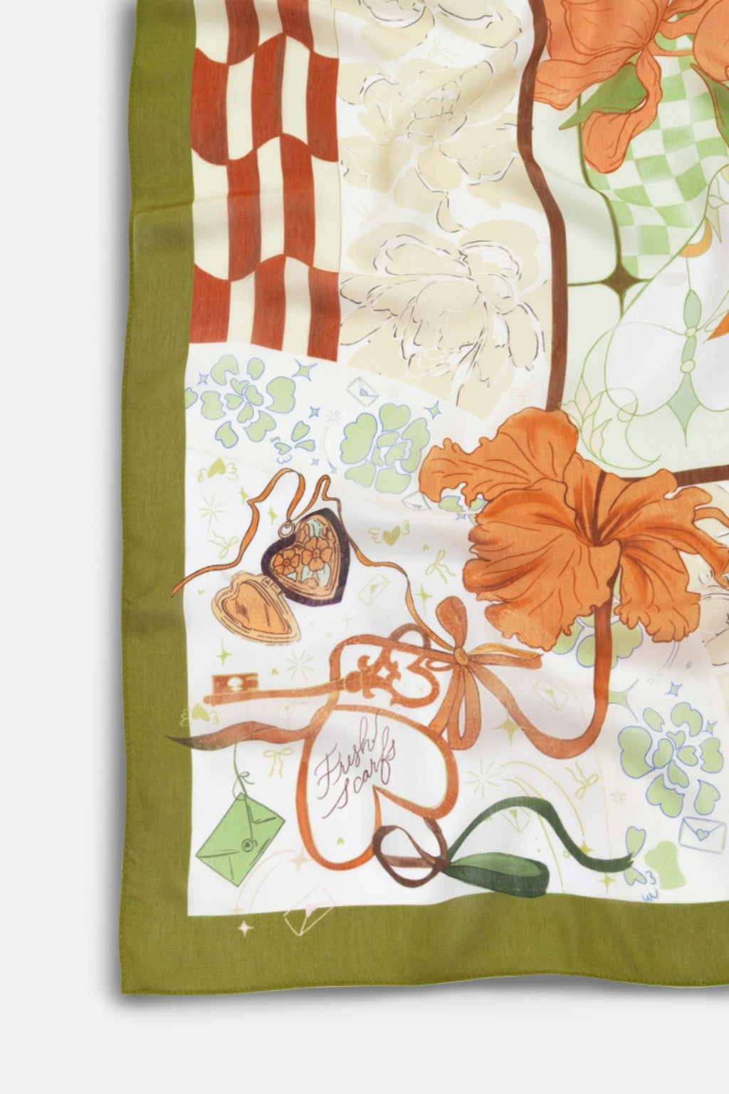 Rays of sunshine tales of love viscose scarf