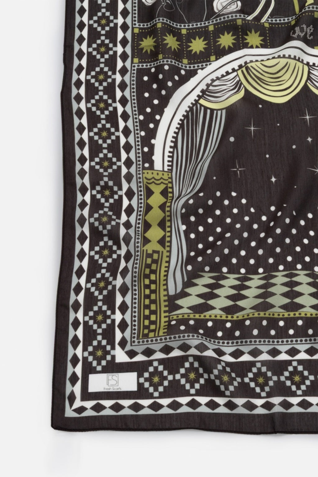 Brown Dream Viscose Scarf