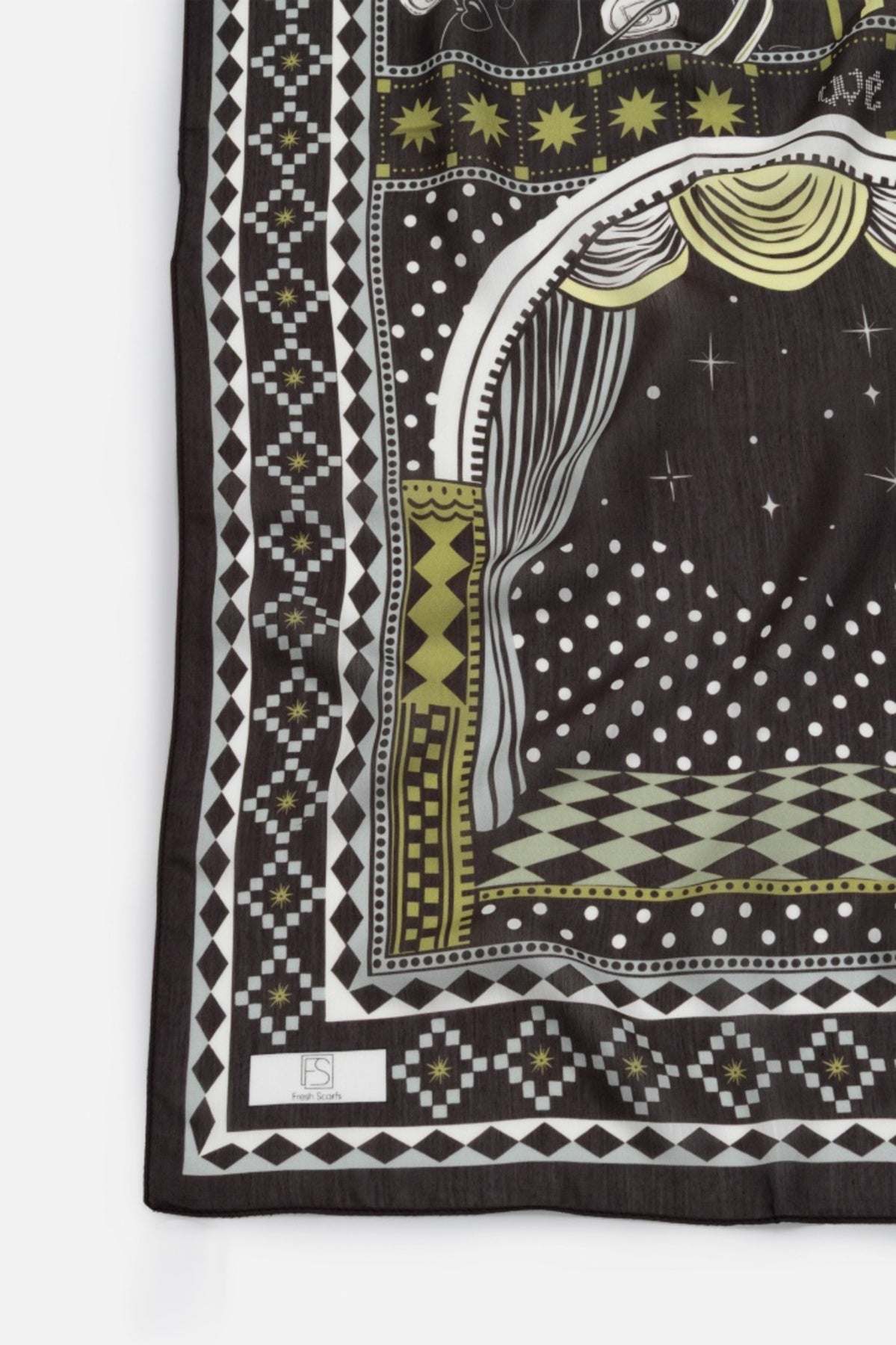 Brown Dream Viscose Scarf