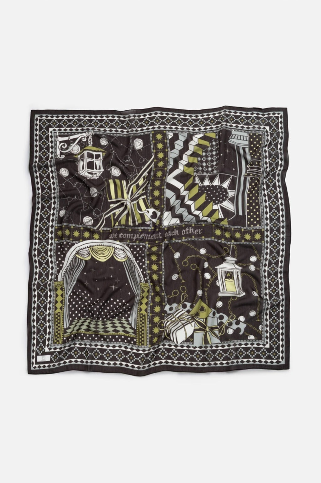 Brown Dream Viscose Scarf