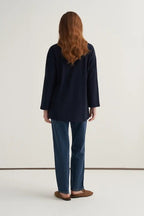 Navy Basic Sweatshirt