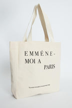 Printed guests cloth bag paris