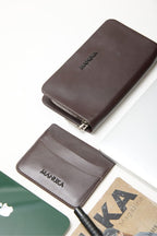 Logo card holder bitter coffee