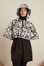 Bloom black parachute fabric 3-pack hijab swimsuit standard