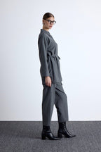 Classic gray suit