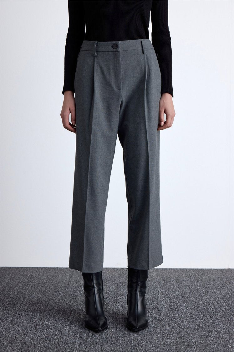 Classic gray suit
