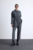 Classic gray suit