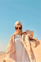 Camel classic abaya