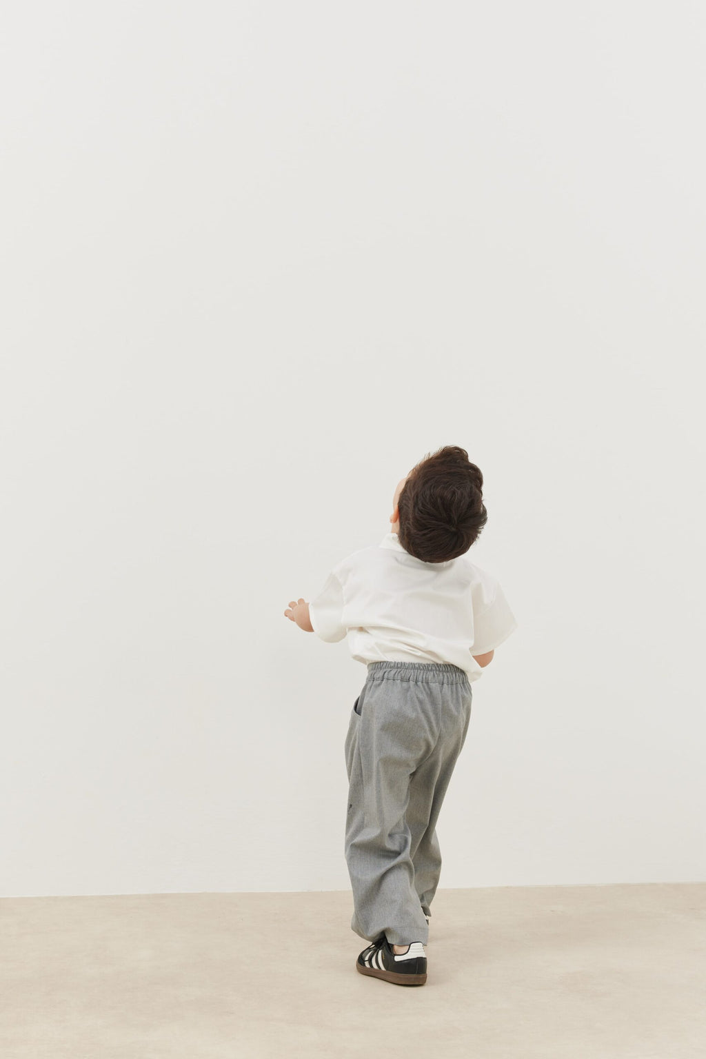 Piece shirt cream