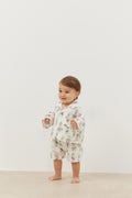 Pocket suit elephant pattern