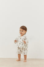 Pocket suit elephant pattern