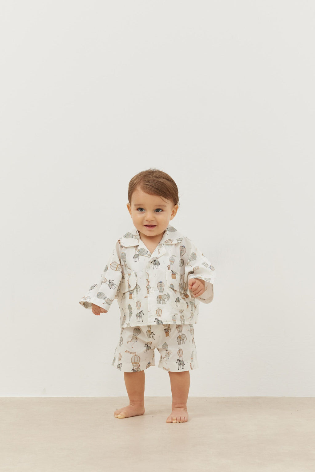 Pocket suit elephant pattern