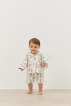 Pocket suit elephant pattern