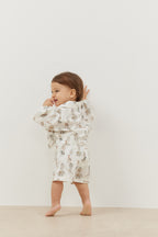 Pocket suit elephant pattern