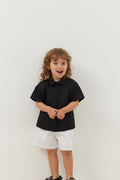 Layered shirt black