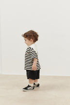 Travel collar t-shirt black