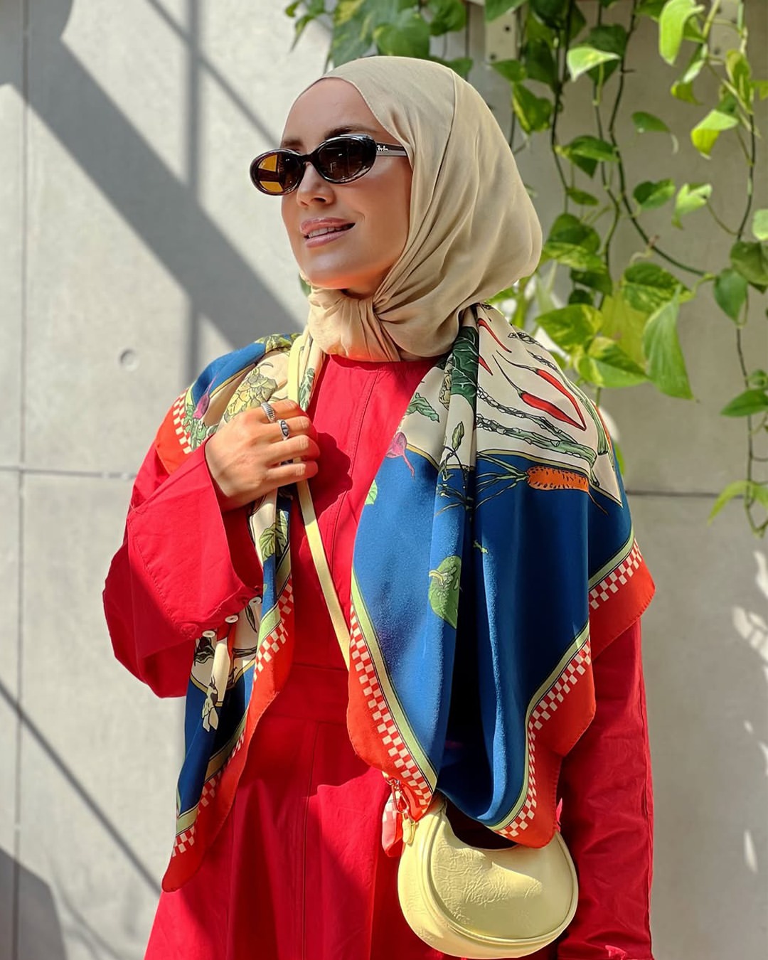 Vegetable Modal Scarf