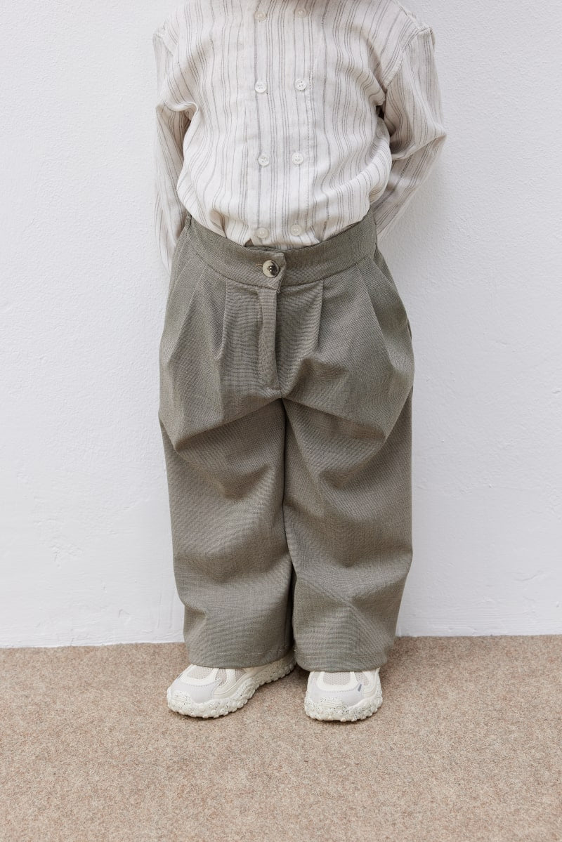 Mink palazzo pants