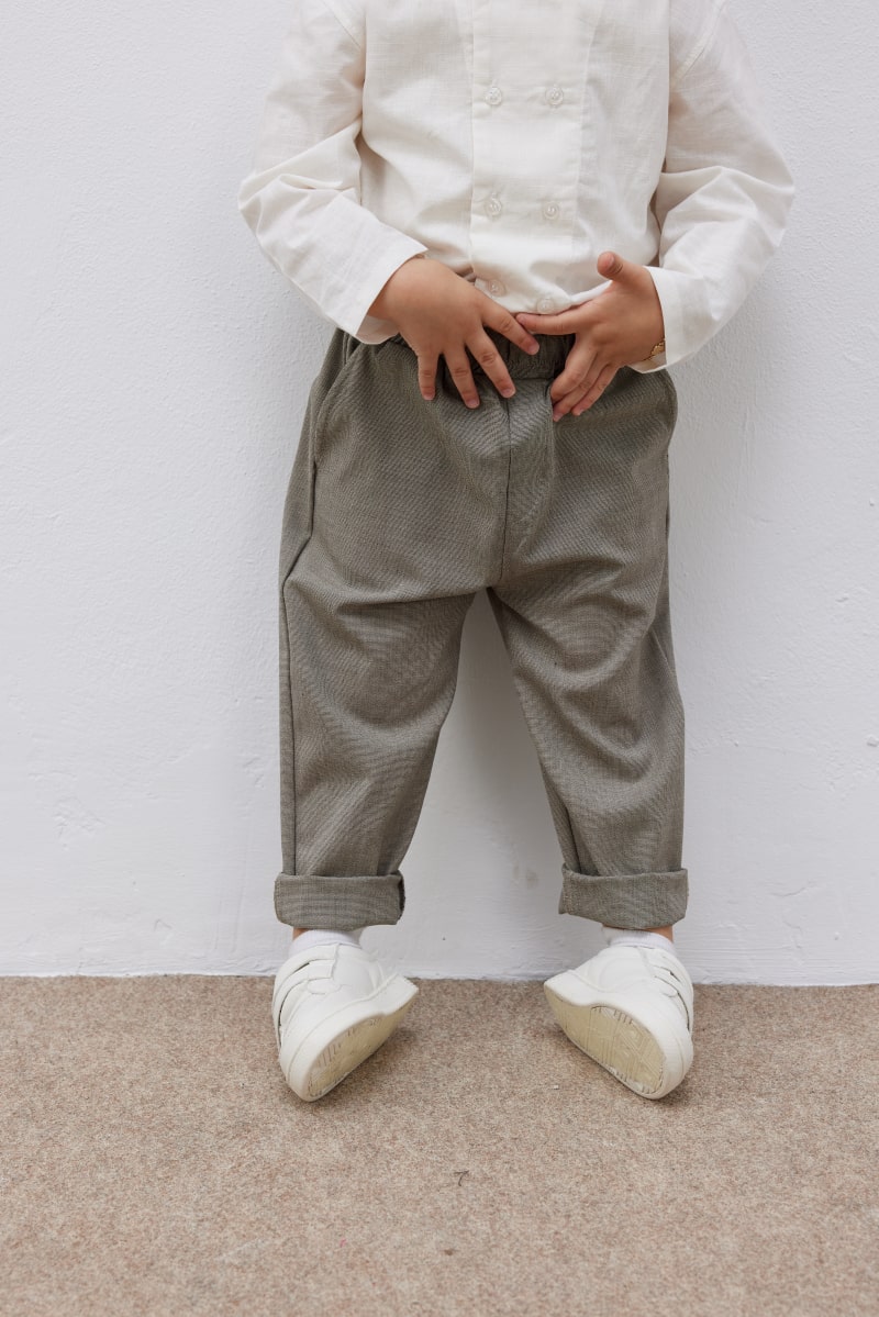 Mink carrot pants