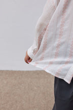Pink patterned shirt