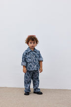 Patternet denim set