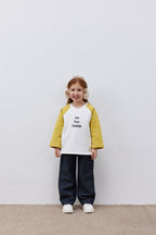 Yellow college sweater