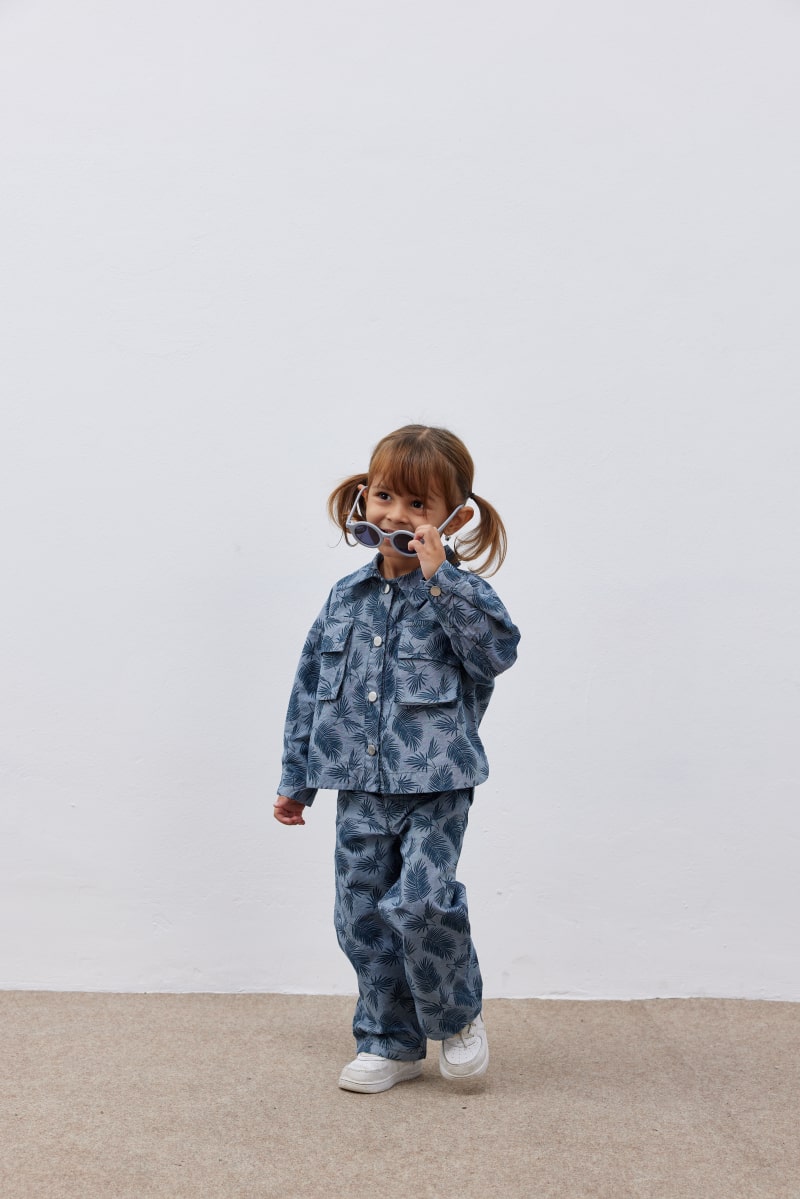 Patternet denim set