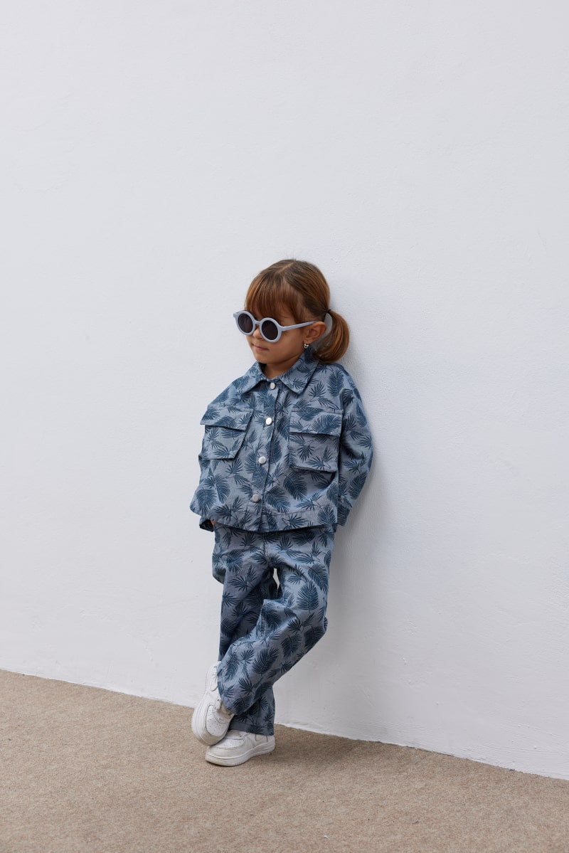 Patternet denim set