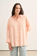 Salmon Organic Cotton Shirt