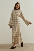 Anna Plaid Dress