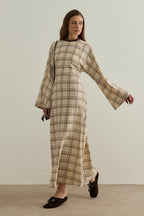 Anna Plaid Dress