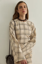 Anna Plaid Dress