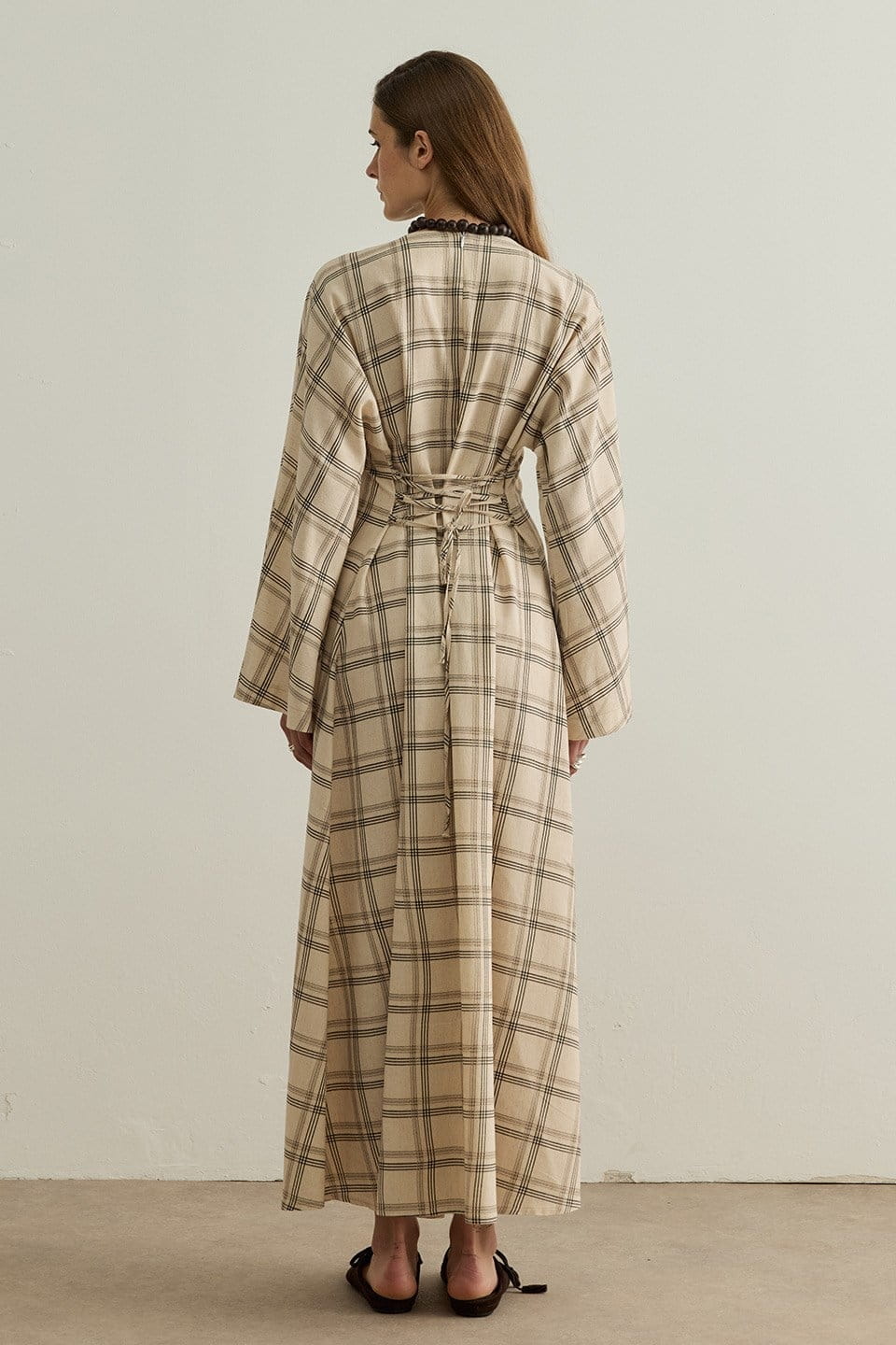 Anna Plaid Dress