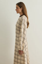 Anna Plaid Dress