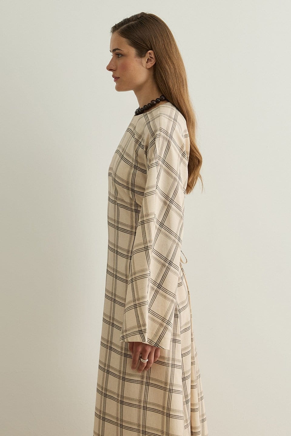 Anna Plaid Dress