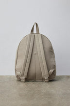 Beige basic backpack