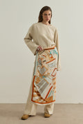 Beige Street Modal Scarf