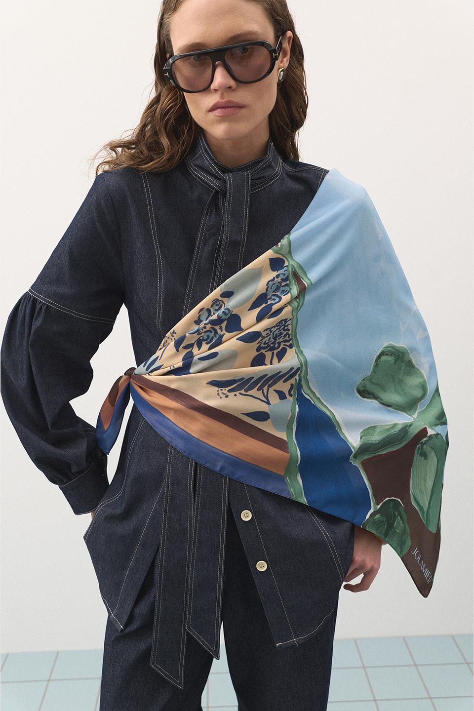 Dama Bird Modal Scarf