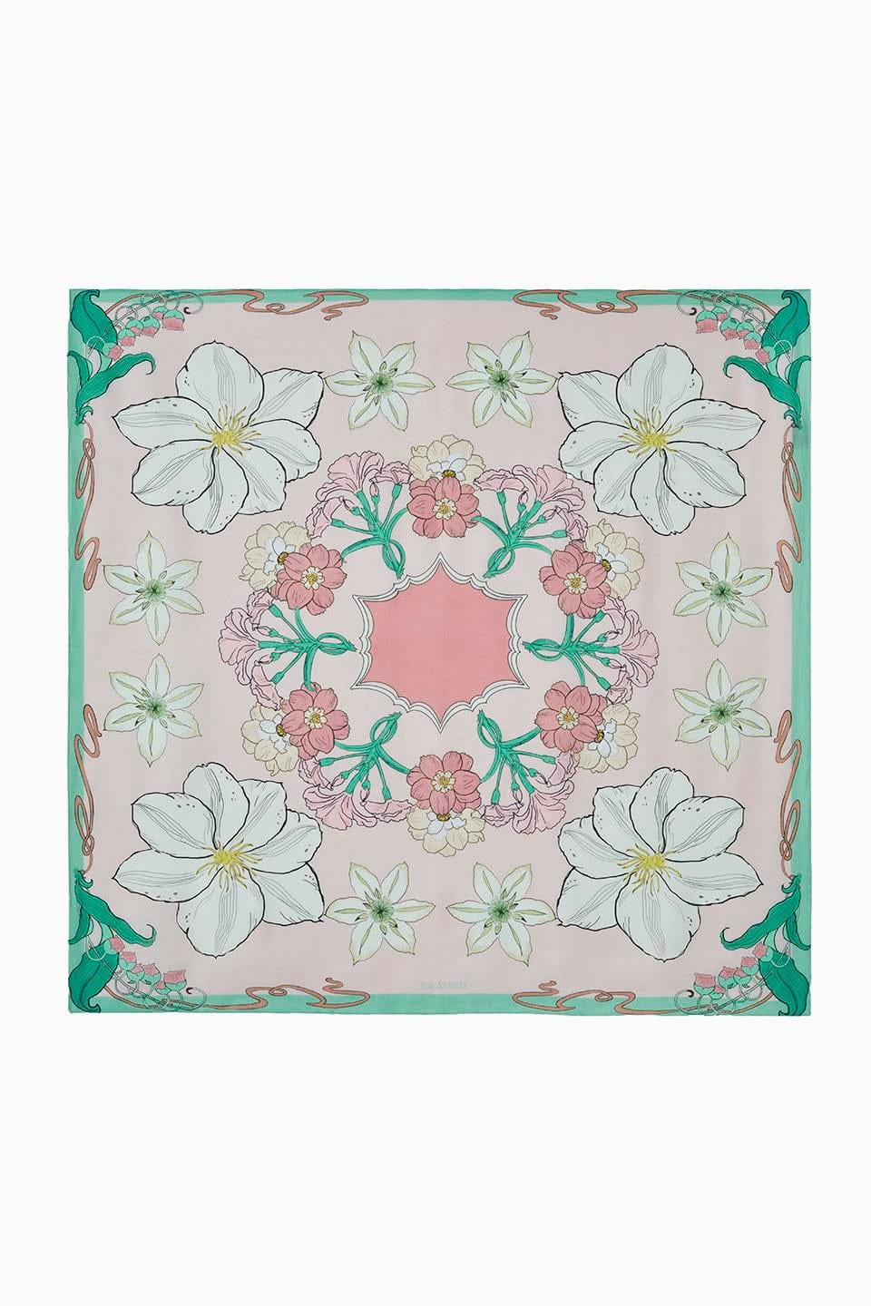 Manolya Mint Modal Scarf