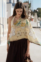 Soft Yellow Manolya Modal Scarf