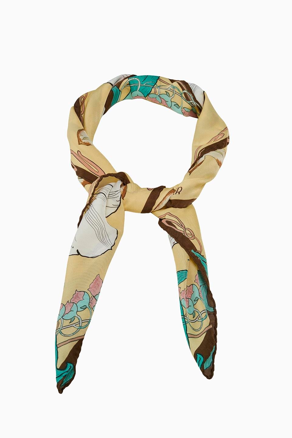 Soft Yellow Manolya Modal Scarf