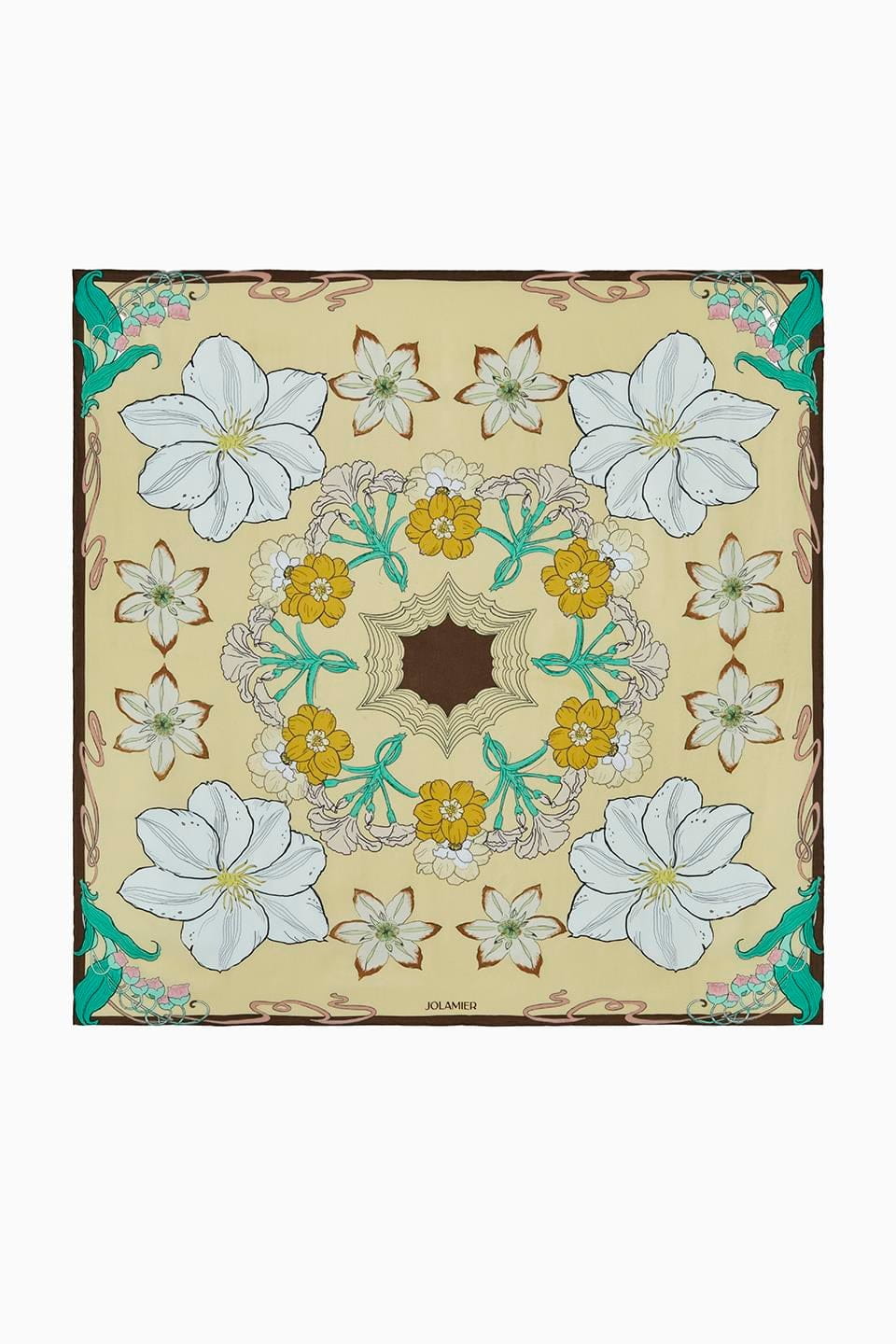 Soft Yellow Manolya Modal Scarf