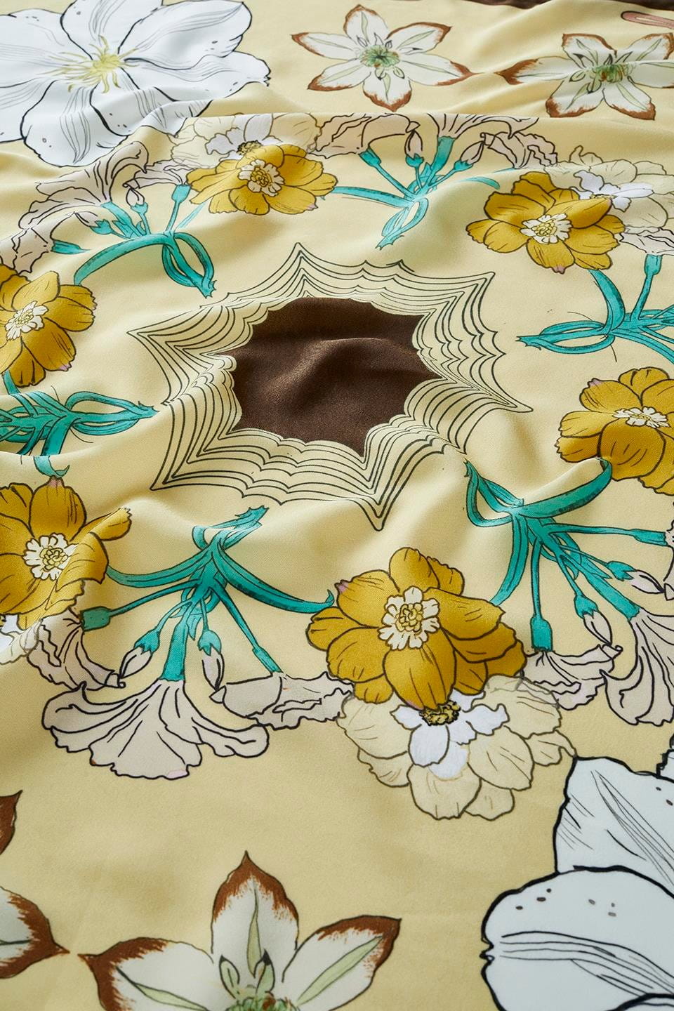 Soft Yellow Manolya Modal Scarf