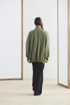 Olive Bomber Jacket