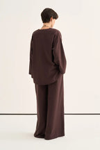 Brown Organic Cotton Suit